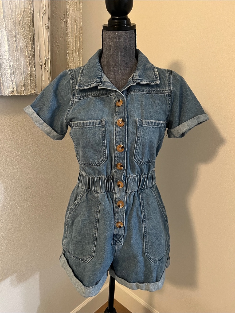 Gianni Bini Denim Romper